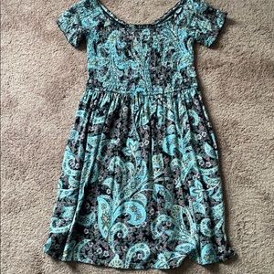 Adorable paisley dress - size M